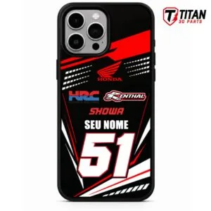 Capinha Honda HRC Motocross Personalizada - Modelo 02