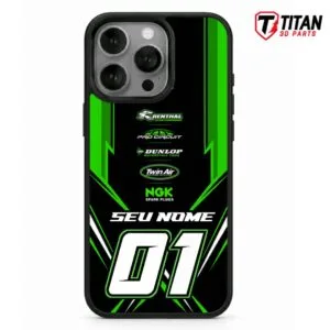 Capinha Kawasaki KX Motocross Personalizada - Modelo 02